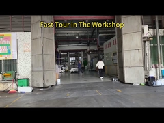 Paletas de plástico apiladas duraderas para un transporte confiable