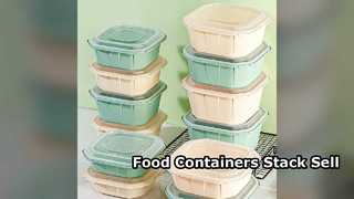 Envases de comida cuadrados al por mayor