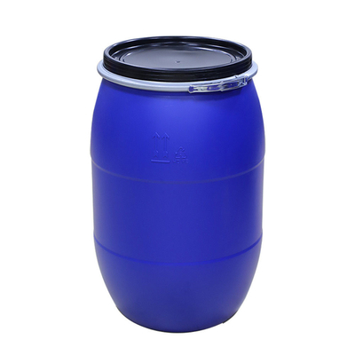 tambor plástico químico del barril del cubo grande de la boca del cubo del reborde 160L