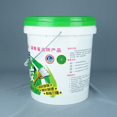 De diámetro resistentes ULTRAVIOLETA de los cubos plásticos industriales de 5 galones 11,5 pulgadas