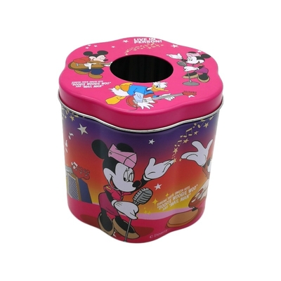 Caja de estaño redonda personalizable Sí Diseño sencillo para compras B2B