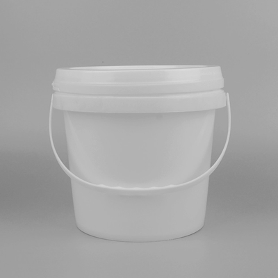 Vaso de pintura de plástico resistente con chorro de vertido