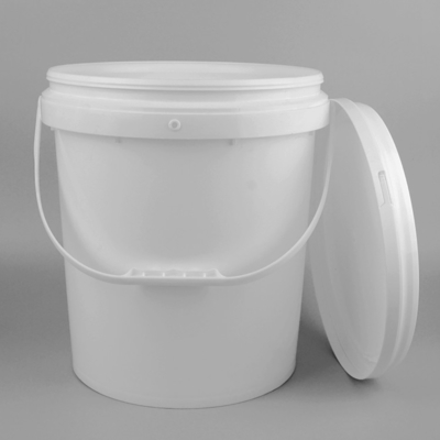 envases plásticos de la poder de la pintura del polipropileno 18L para la pintura de la pared