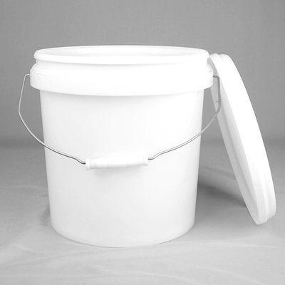 los 25cm DIA Transparent Plastic Bucket cubo claro de 10 litros para la comida