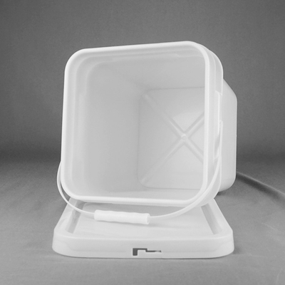 Comida plástica 3gal del cubo de IML 12LT Square Pail PP con la tapa del sello