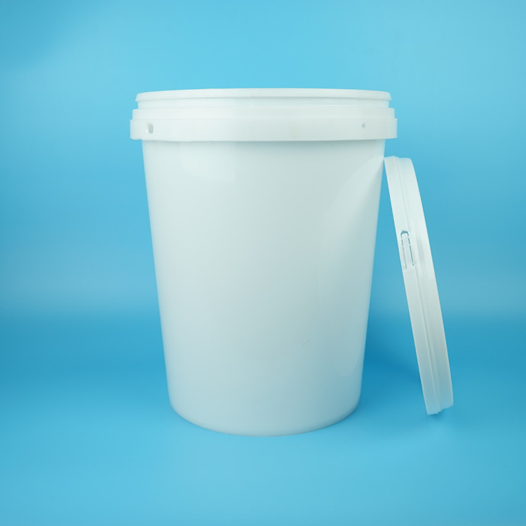 20L depósito de lubricación recipiente de lubricante OEM cubos cuadrados rectangulares blancos para formas variadas