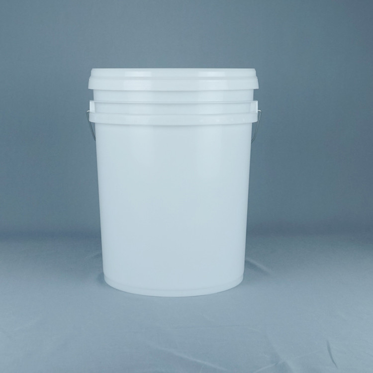 Plastico de grado industrial de cinco galones baldes de diámetro 11,5 pulgadas de altura 15,5 pulgadas