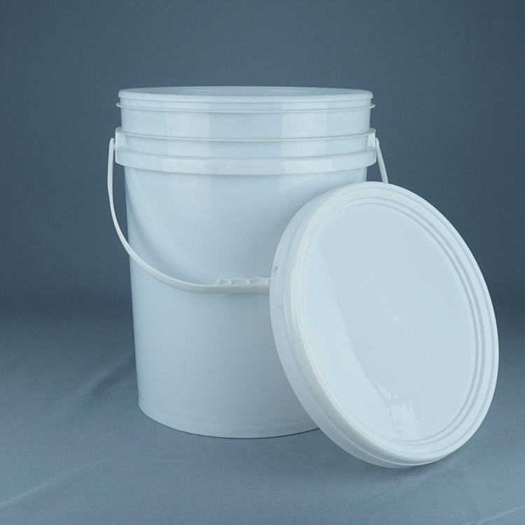 Cubo químico con tapa blanca de PP/HDPE incluido para la impresión de pantalla de transferencia térmica IML