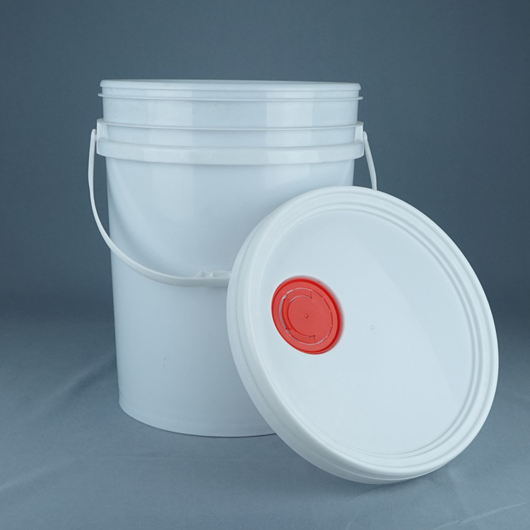 5L peso de pintura plástico blanco de la jarra 1.2KG para los proyectos de adornamiento caseros