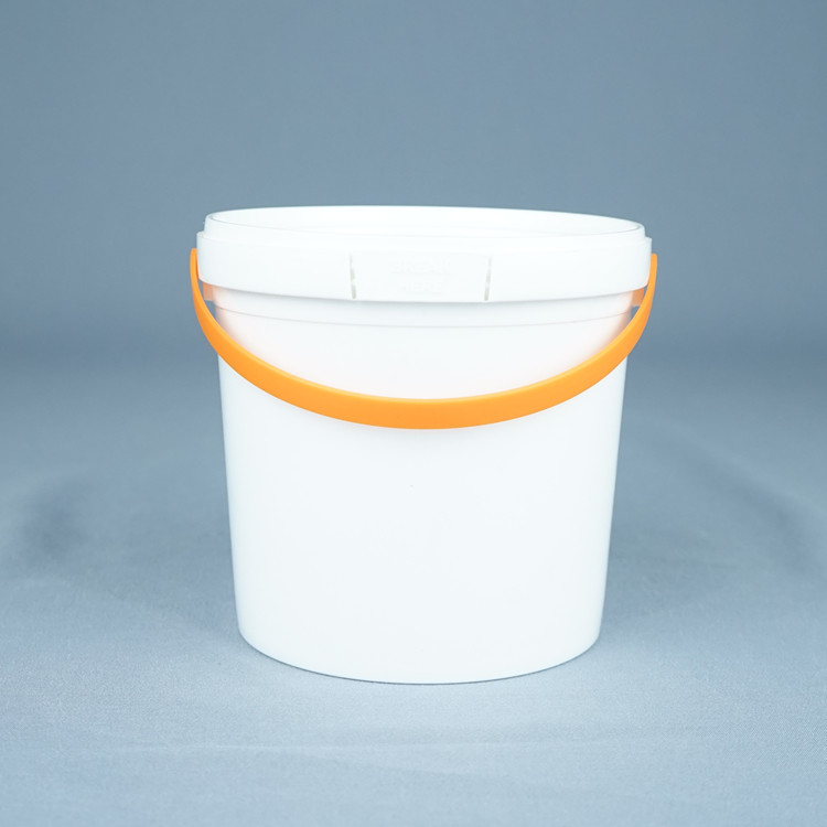 Cubo con tapa Cubo de plástico para alimentos para impresión IML o transferencia térmica o serigrafía
