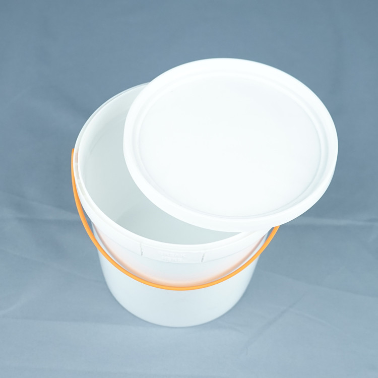 Cubo con tapa Cubo de plástico para alimentos para impresión IML o transferencia térmica o serigrafía