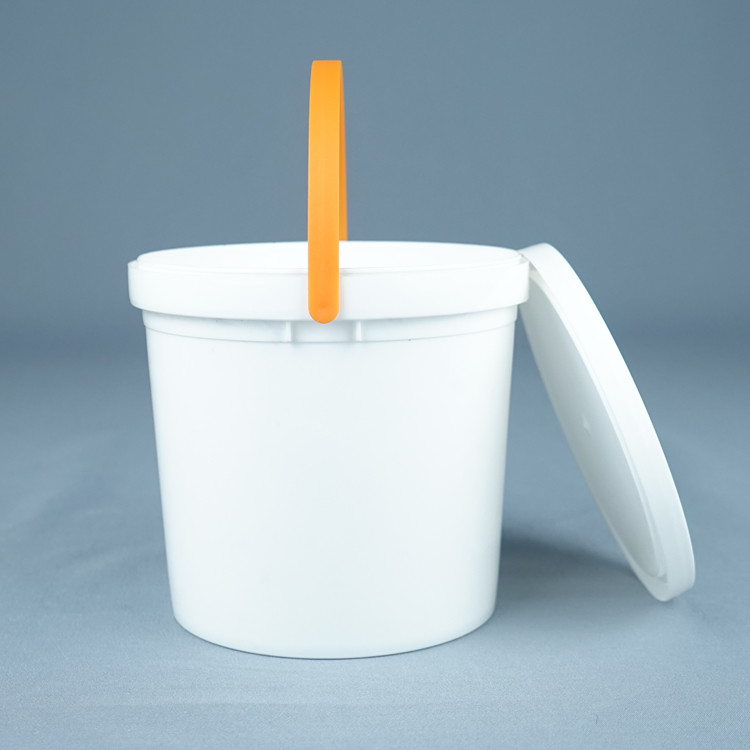 Cubo plástico del almacenamiento de PP/HDPE para el almacenamiento de la comida con la impresión de IML