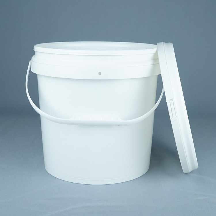 Impresión de precisión personalizada Cubo de plástico para almacenamiento de alimentos con transferencia térmica IML / impresión en pantalla