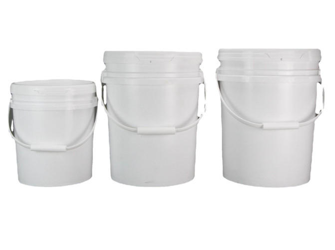 20L depósito de lubricación recipiente de lubricante OEM cubos cuadrados rectangulares blancos para formas variadas