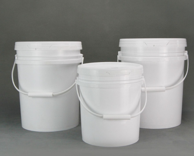 Cubo redondo de almacenamiento de productos químicos con mango de 0,2-35L Capacidad para aplicaciones industriales