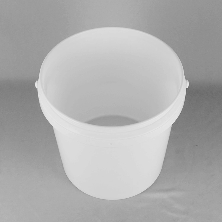 Almacenamiento de lubricantes industriales blancos de uso pesado 20L Capacidad PP/HDPE Cubo con característica