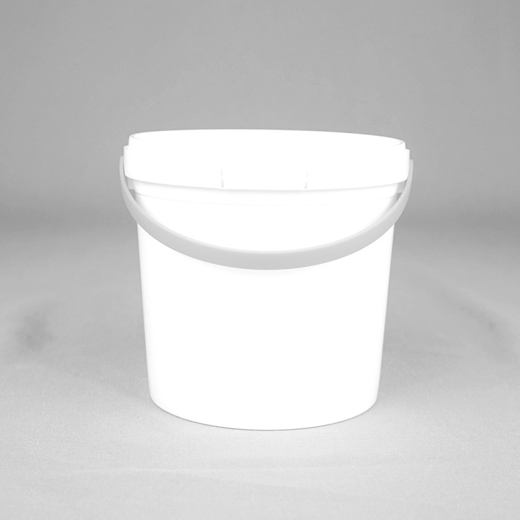 IML o balde de plástico de transferencia térmica de PP/HDPE con tapa para envases de alimentos