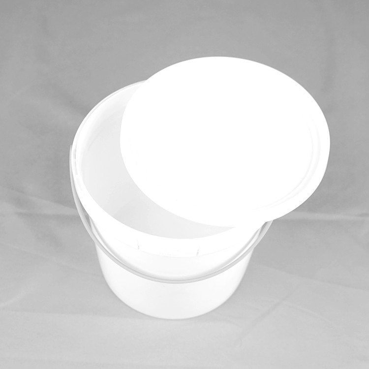 IML o balde de plástico de transferencia térmica de PP/HDPE con tapa para envases de alimentos