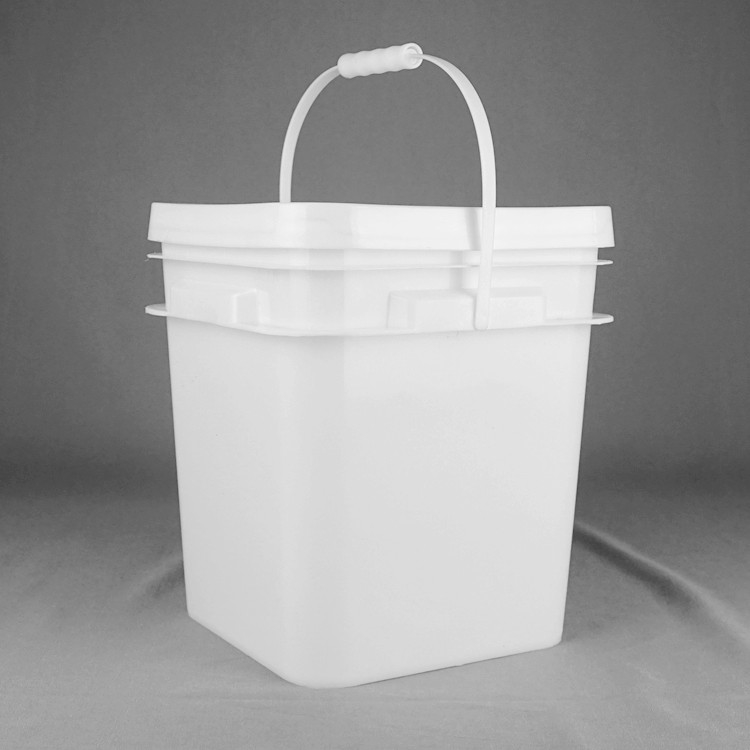 Resistencia química Cuadro de plástico cucharón 1,2 kg para juguetes de pintura de grado alimenticio