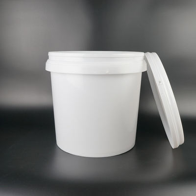 Cubo del lubricante del pegamento del aceite que empaqueta el color amarillo grueso 18L