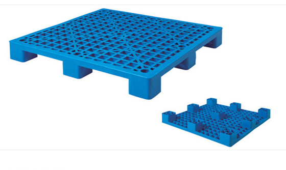 Moldeo a presión espesado plataforma plástica del estante de la carretilla elevadora de Warehouse