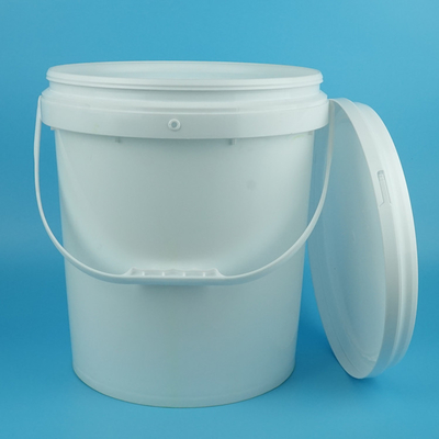 Cubo De Envases De Plástico Con Mantequilla De 17 Litros Con Tapa Y Asa Salida De Fábrica