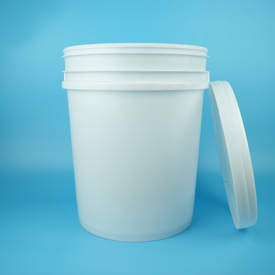 Barril Plástico Redondo Americano 18kg Con Tapa Y Asa