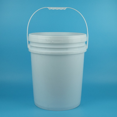 cubo que embala plástico de la pintura de látex 18kg con la tapa