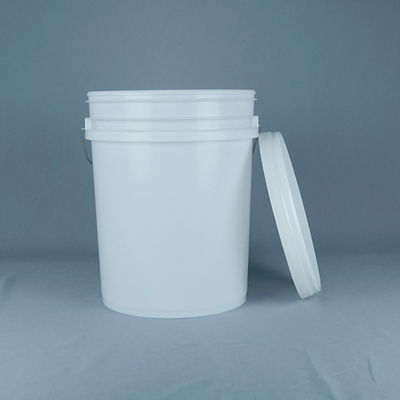 Plastico de grado industrial de cinco galones baldes de diámetro 11,5 pulgadas de altura 15,5 pulgadas