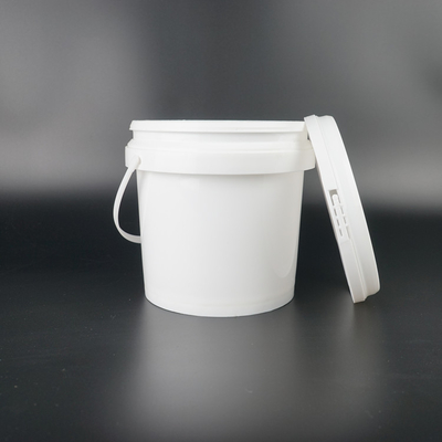 hogar y negocio plásticos de Pail Reusable Storage Container For de la ronda 4L