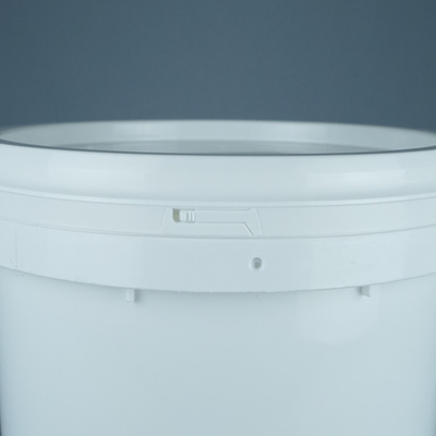 14,5 pulgadas de altura cubos plásticos de 5 galones apilables con las manijas