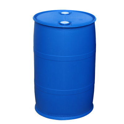 Tambor plástico del barril del verde resistente 200L industrial con la broche en la tapa