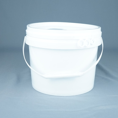 Cubo de plástico transparente con impresión IML Forma de cubo duradero T/T aceptado
