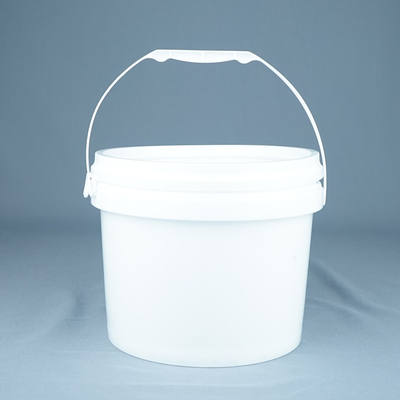 Cubo de plástico transparente con impresión IML Forma de cubo duradero T/T aceptado