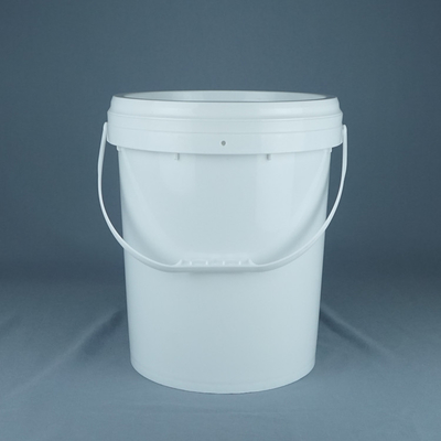 14,5 pulgadas de altura cubos plásticos de 5 galones apilables con las manijas