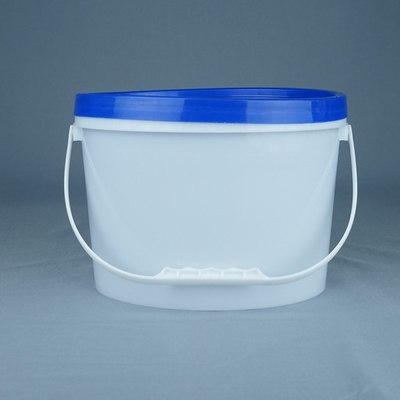 forma oval PP del cubo plástico de 5L 10L 20L/material del HDPE