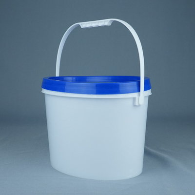 forma oval PP del cubo plástico de 5L 10L 20L/material del HDPE