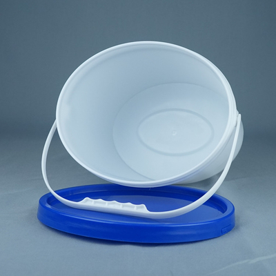 forma oval PP del cubo plástico de 5L 10L 20L/material del HDPE