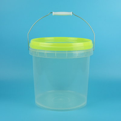 Logo Clear Plastic Bucket modificado para requisitos particulares para la comida