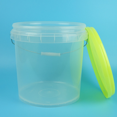 Logo Clear Plastic Bucket modificado para requisitos particulares para la comida