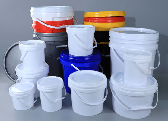 Capacidad plástica de los depósitos de aceite del cubo redondo diversa