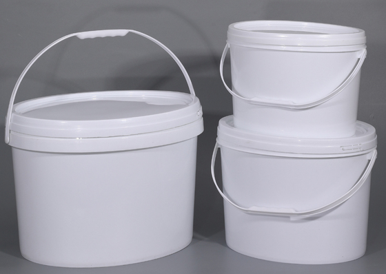 5L/10L/20L juguetes de plástico cubo oval con material PP/HDPE