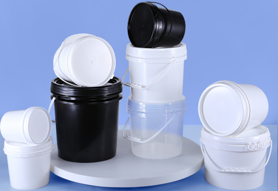Cubo plástico del almacenamiento de PP/HDPE para el almacenamiento de la comida con la impresión de IML