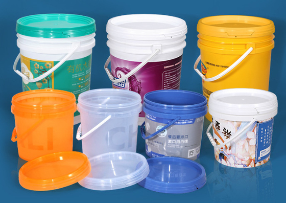 El bolso tejido y el PE empaquetan a Toy Buckets plástico para Toy Storage