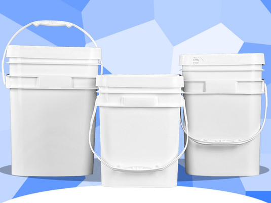 Consulte el recipiente de plástico cuadrado de 1,2 kg adecuado para varias industrias