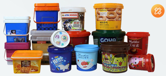 Material PP/HDPE Contenedor de plástico para alimentos Mantenga los alimentos frescos Ligero Reutilizable