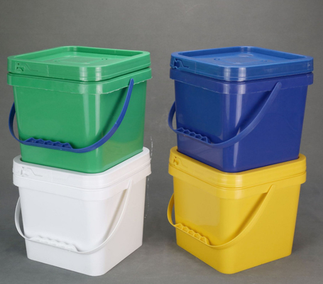 Contenedores de almacenamiento de plástico de grado alimenticio a prueba de fugas con tapas reciclables resistentes a los rayos UV