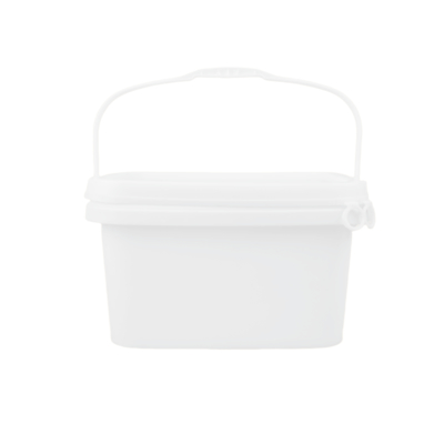 1.2 Kg Contenedor de plástico cuadrado hecho con 100% de materias primas PP