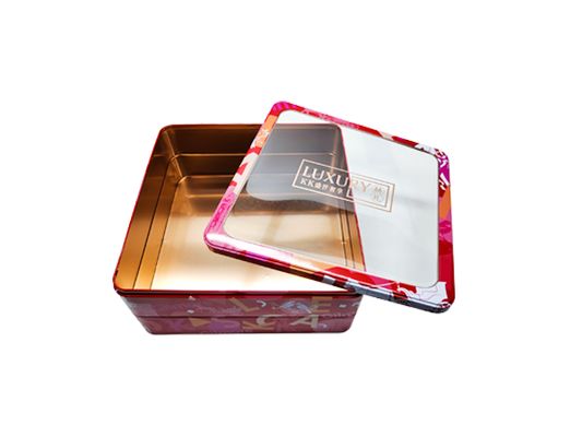 Pequeña lata decorativa de metal resistente y perfecta para tus soluciones de embalaje