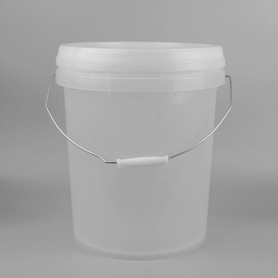 Cubo plástico transparente del polipropileno